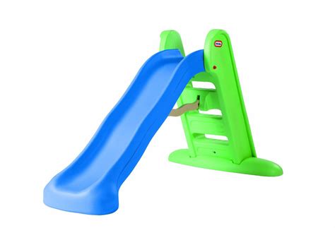 Little Tikes Easy Store Large Slide Kids Backyard Sliding Board