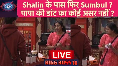 Bigg Boss Live Feed Sumbul Shalin Ki Fir Badi Nazdikiyan Tina Ko