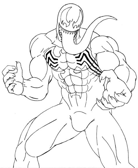 Venom Movie Coloring Pages Coloring Pages