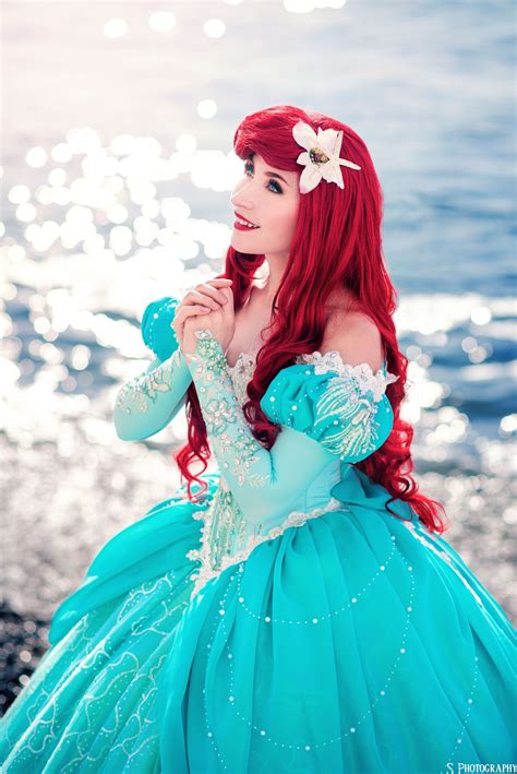 Disney Princess Ariel Cosplay Costume Ubicaciondepersonascdmxgobmx