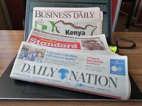 Interesting trends in newspaper readership in Kenya