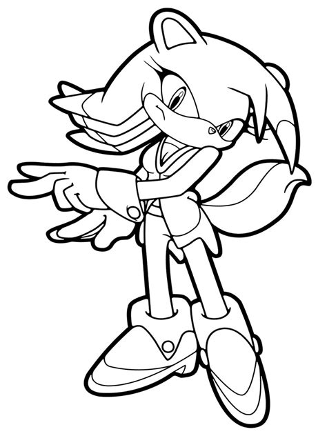 40 Mejores Colecciones Personajes Dibujos Para Colorear Sonic