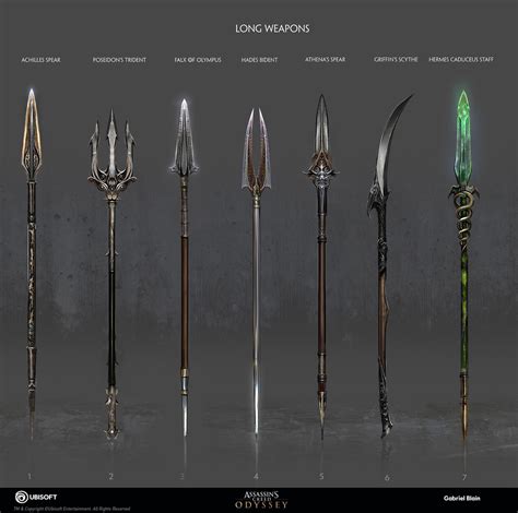 We Are Rogue Assassins Creed Odyssey Weapon Concepts By