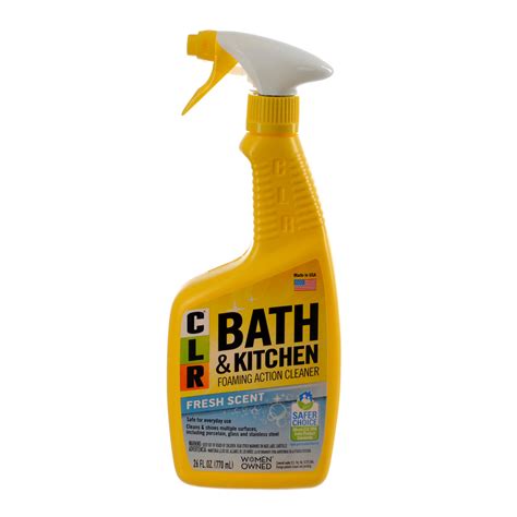 We did not find results for: CLR Multi-Surface Cleaner, Bath & Kitchen, 26 fl oz (770 ml)