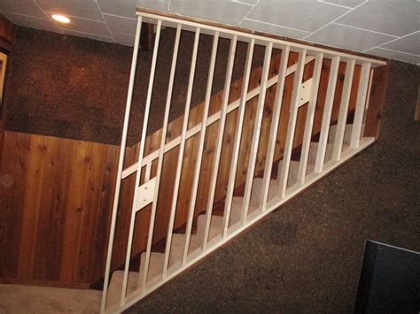 Basement Railings Removable Basement Remodeling Stairs Remodel