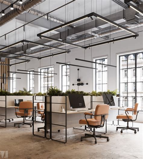 I W S On Behance Modern Office Interiors Office Interior Design