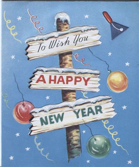 Vintage Christmas Card New Years Sign Search Result Vintage Holiday