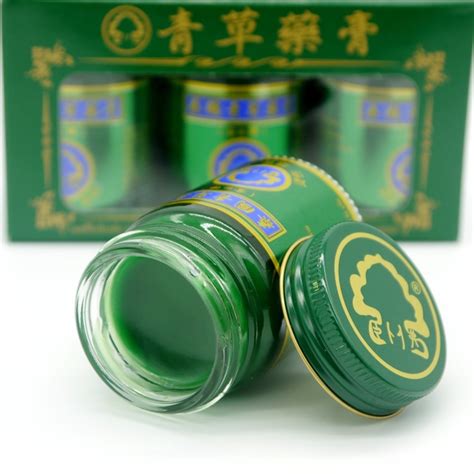 50g X 3 Bottle Thai Phoherb Herbal Wax Green Balm Natural Herb Extract Thai Massage Balm