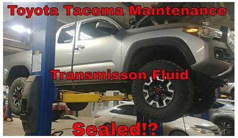 toyota tacoma transmission fluid capacity
