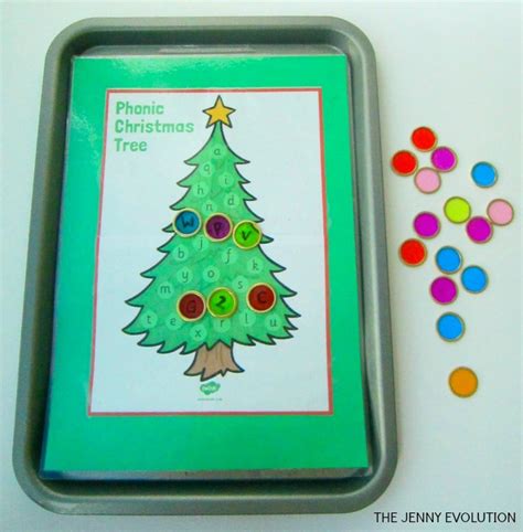 Setting up the christmas tree alphabet activity. Find The Magnetic Letter Christmas Sensory Bin | Mommy ...