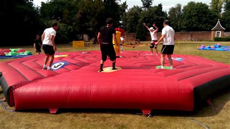 sweeper wipeout total challenge team building corporate action totally challenges