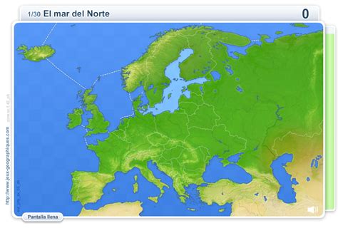 Mapa Para Jugar Donde Esta Relieve De Europa Mapas Interactivos De Images