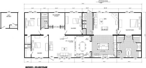 Triple Wide Mobile Home Floor Plans Small Cottage Style House Plans