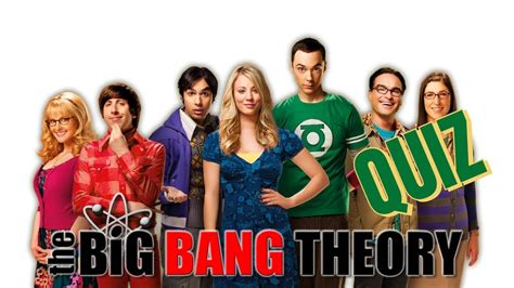 Big Bang Theory Quiz 1 Youtube