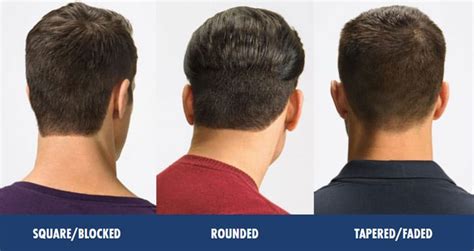 The Best Neckline Haircuts Blocked Rounded Tapered 2023