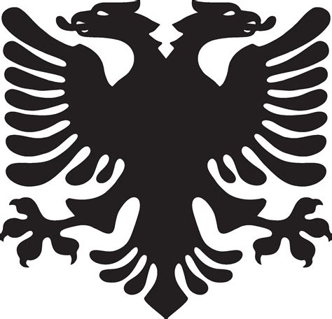 Albanian Eagle Flag Of Albania Logo Vector Ai Png Svg Eps Free Download