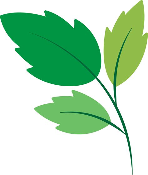Clip Art Green Leaf