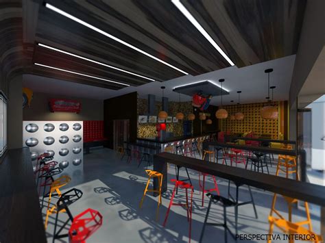 Diseño De Interiores Escuela De Arte De Motril Café Bar Por Lola Gallego