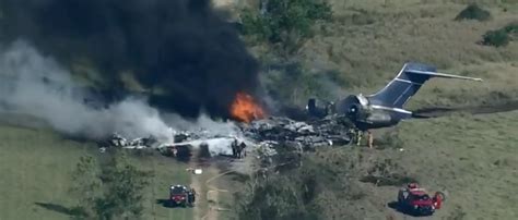 Video Shows Plane Go Up In Flames After Crash In Texas The Daily Caller