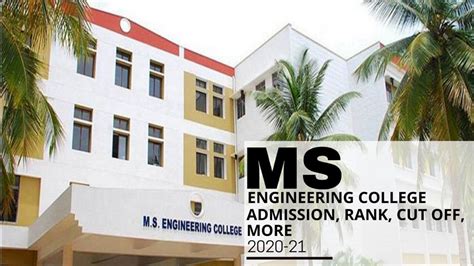 Ms Engineering College Archives Career Mantra