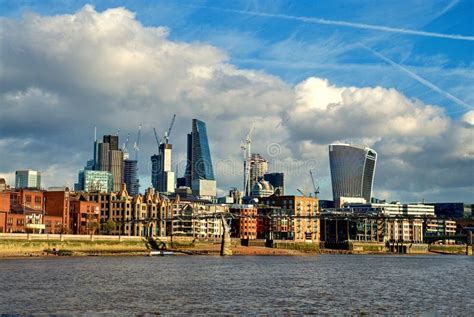Modern Cityscape Of London England Stock Photo Image Of Buildings