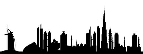 Dubai skyline silhouette stock photos and images 1,526 matches. Skyline clipart building dubai, Skyline building dubai ...