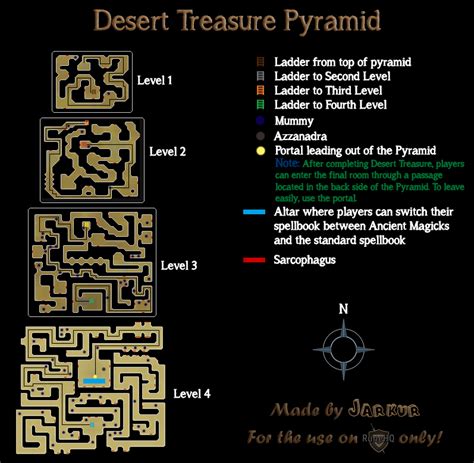 Desert Treasure Pyramid Map Runescape Guide Runehq