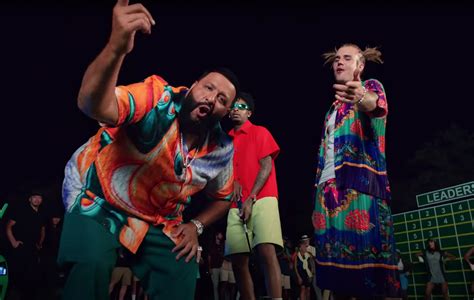 Dj Khaled Plays Golf With Justin Bieber And 21 Savage In Music Video