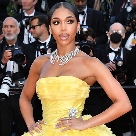 Lori Harvey Hits The Red Carpet At Cannes In A Strapless Yellow