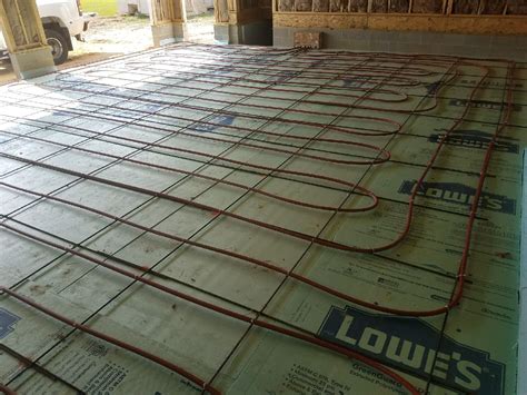Radiant flooring heating systems heat a space from the floor up as air warmed near the floor naturally rises and fills the rest of the room. The Slab on Grade Installation | | DIY Radiant Floor ...
