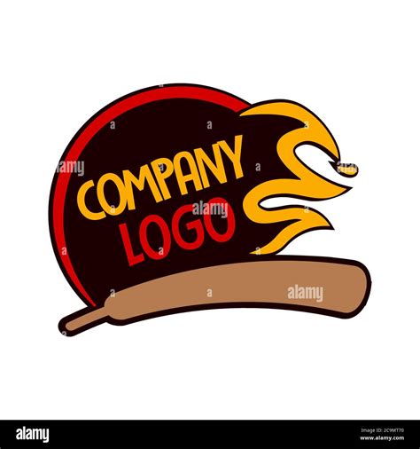 Cooking Logo Or Label Emblem For Restaurant Or Cafe Menu Design