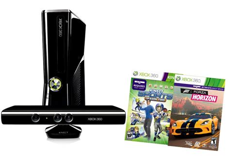 Microsoft Xbox 360 250gb Kinect And Kinect Season 2 And Forza Horizon