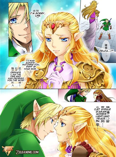 Ocarina Of Time Manga Page Legend Of Zelda Legend Of Zelda Breath
