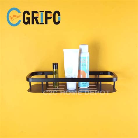 Gripo Sus304 Stainless Bath Rack Single Rectangular Gp167d Lazada Ph