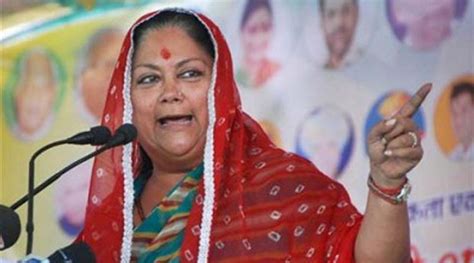 congress demands vasundhara raje s resignation threatens to gherao her residence political