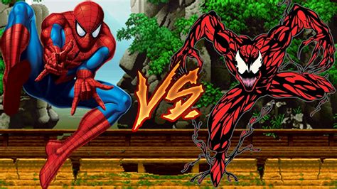Mugen Spider Man Vs Carnage Marvel Youtube