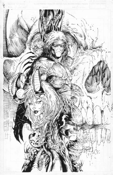 Darkness Collected Editions 2 Cover Marc Silvestri Comic Art By