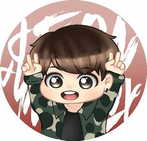 BTS Cartoon Photos Fanart | Fanart, Kartun, dan Monster