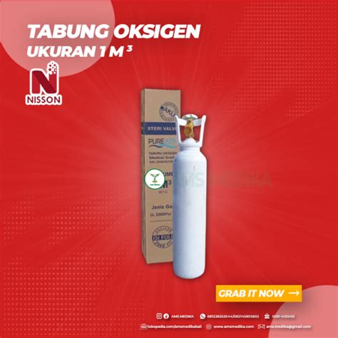 Tabung Oksigen 1m3 Nisson Ams Medika