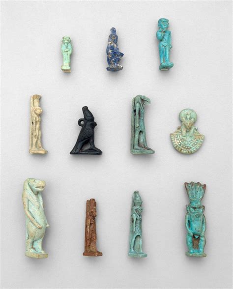 Egyptian Amulet Typology Museum Of Fine Arts Boston Collection