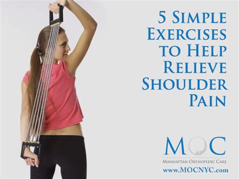 Shoulder Pain Exercises To Recover From Injury