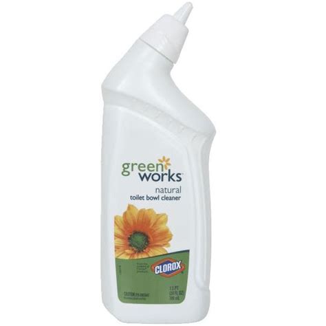 Rinse cleaning cloths before putting them in the washing machine. Clorox Green Works™ Natural Toilet Bowl Cleaner - 24 oz ...