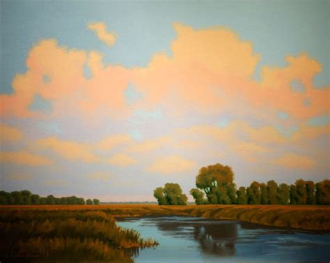 Prairie Evening Colors 24 X 30 Oil On Canvas 1400 Framed