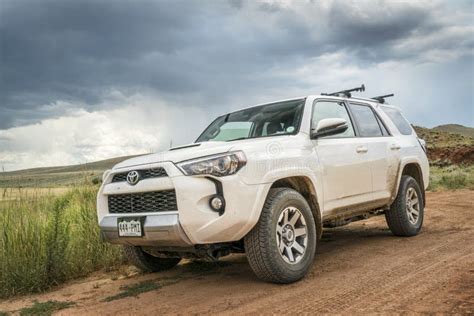 Toyota 4runner Suv On A Dirt Road Editorial Stock Image Image Of