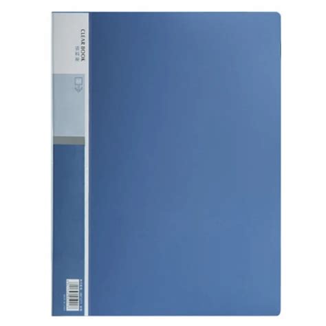 Buy Affordable Blue Plastic Cover A4 Clear Book File