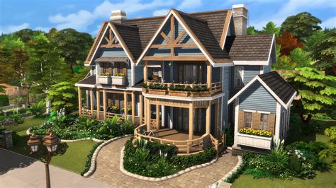 Familiar Country House By Plumbobkingdom At Mod The Sims 4 Sims 4