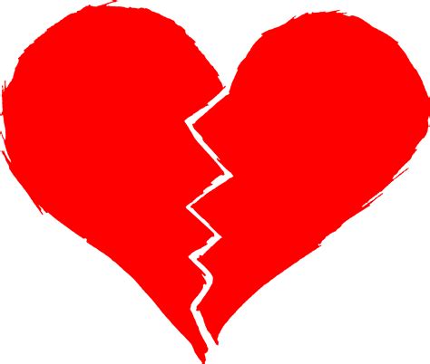 Broken Heart Png Transparent Image Download Size 2500x2123px