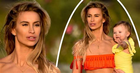 Ferne Mccann Flaunts Her Figure In Bikini On Holiday With Baby Sunday