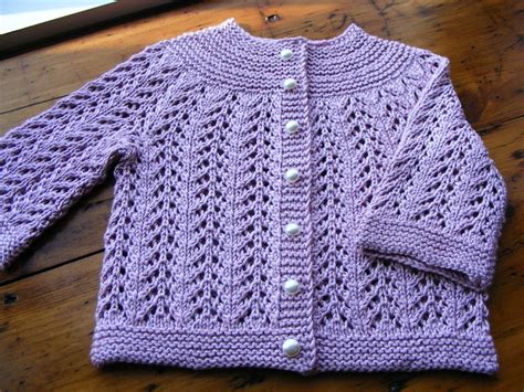 February Baby Sweater Pattern Baby Sweater On Two Needles Flickr
