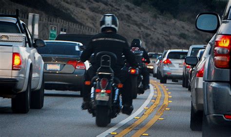 When you're on a motorcycle in congested southern california, it's the only way to make progress. Motorcycle Lane Splitting Could Become Legal in Arizona ...